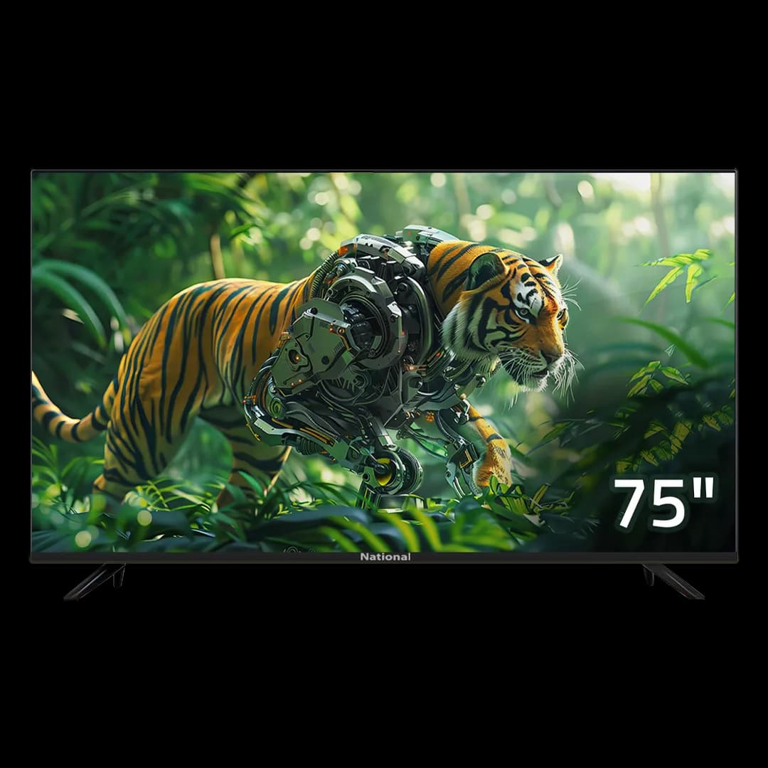 تلویزیون 75 QLED اینچ فریم لس اینترناسیونال آنیل